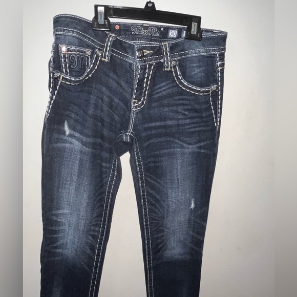 MISS ME SIGNATURE SKINNY WOMENS JEANS Sz 30 - Picture 4 of 15